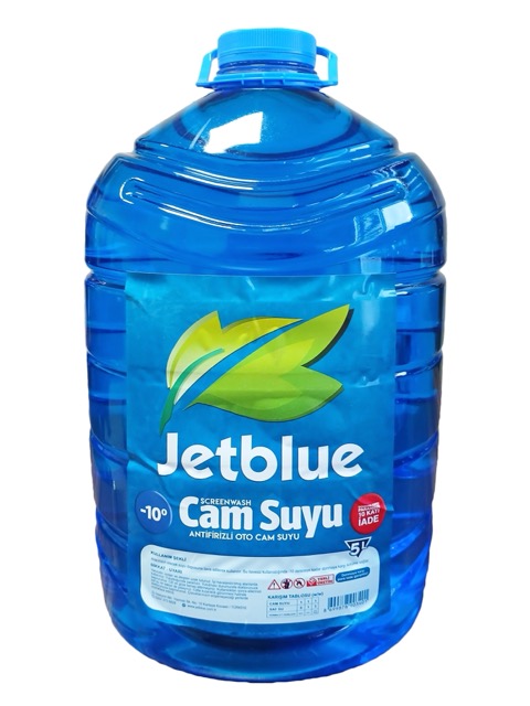 Jetblue -10 Kışlık Cam Suyu 5 Litre / Bidon