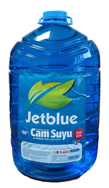 Jetblue -30 Kışlık Cam Suyu 5 Litre / Bidon